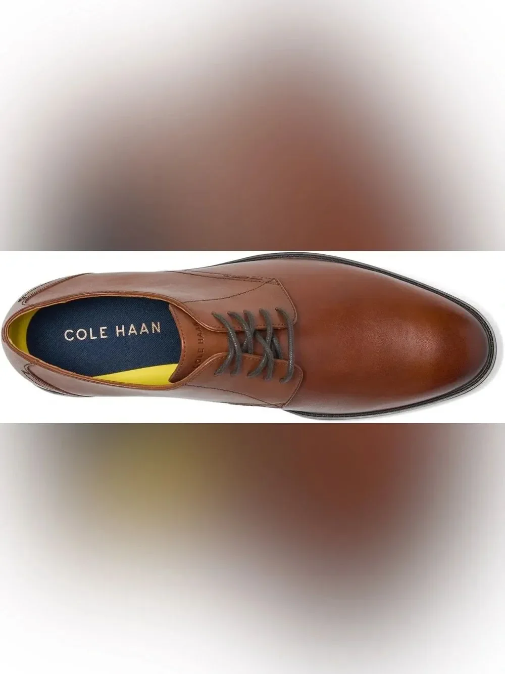 Cole Haan Men’s Hawthorne plain toe Oxford in British tan • Sz 11.5